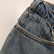 Jean LEVI'S 570 Baggy Vintage 🛹 Taille W36 (Taille 41cm) 🛹 Bleu Délavé Grunge