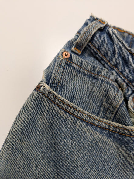 Jean LEVI'S 570 Baggy Vintage 🛹 Taille W36 (Taille 41cm) 🛹 Bleu Délavé Grunge