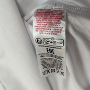 T-shirt Tokyo Laundry XXL Blanc Rouge Imprimé Devant Dos Neuf Étiquette