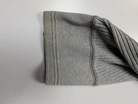Sweat Tommy Hilfiger Gris Clair Texture Gaufrée Logo Manche - Taille L / XL