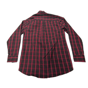 Chemise CHAPS rouge et noire à carreaux taille S (xl 18-20) #75e