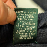 Pull Col Roulé Ralph Lauren (Lauren) femme Bleu Marine Soie Cachemire Taille XL
