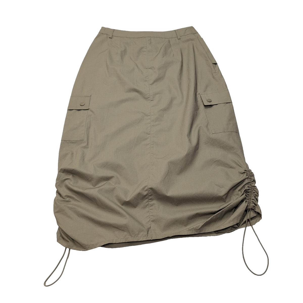 Jupe Femme T38 Pimkie Crème Coton Neuve Étiquette Poches Cargo