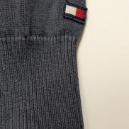 Sweat Tommy Hilfiger GOLF Vintage Bleu Marine Patiné - Taille M - 100% Coton