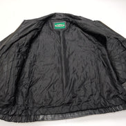 Blouson Cuir XXL Arcadia Noir 2XL Bomber Flight Jacket Veste Vintage | 55c