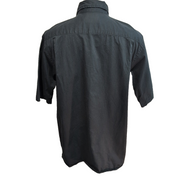 Chemise Wrangler Manche Courte Noire Unie Taille XL Deux Poches