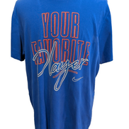 NIKE Dri-FIT T-SHIRT The Tee XL Coast To Coast Bleu Sportwear |108T
