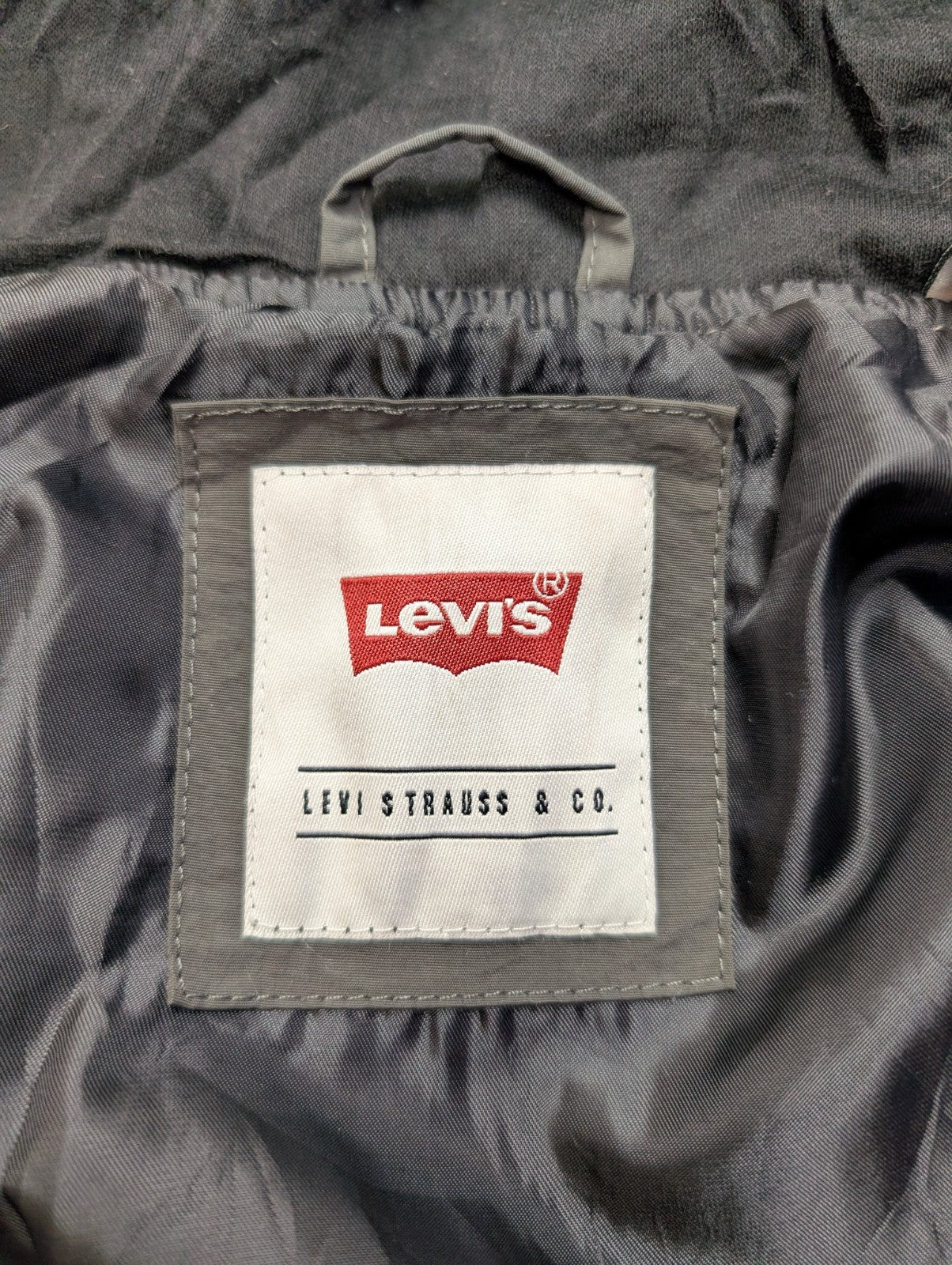 Levi's Blouson Veste Nylon Kaki Capuche M | 292BSR