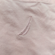 Chemise Nautica Classic Fit L Rose Pâle Stretch Logo Coton manches longues