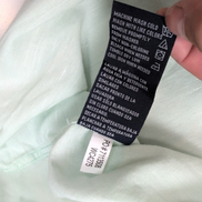 Chemise Nautica XXL Vert Pastel 53% Lin 47% Coton Manches Courtes