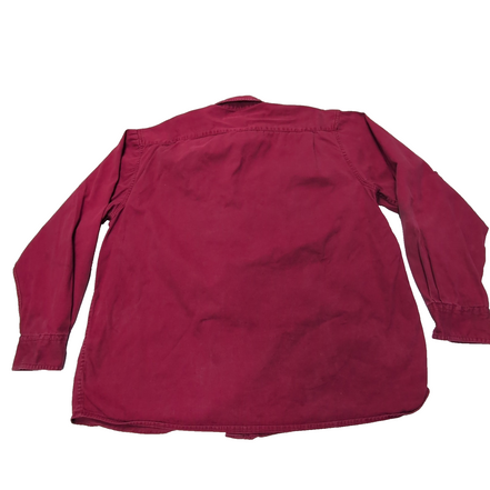 Chemise Wrangler rouge uni taille XL/XXL #87e