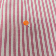 Chemise Docker's Manches Courtes Rayée Rouge - Taille XL (taille comme 2XL)