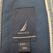 NAUTICA Manteau Long Femme M Blanc Imperméable Doublé Capuche Amovible | 325BSR