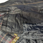 Manteau cuir noir mi-long Isik Leder taille XXL #9c