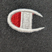 Sweat à Capuche Champion Premium - Noir Profond - Coton Lourd - Taille L/XL