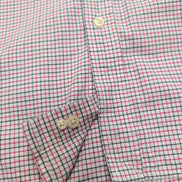 Chemise Ralph Lauren Junior XL 18/20 Carreaux Rose Noir Logo Noir
