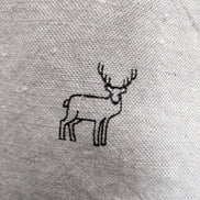 Chemise Mountain Ridge M animaux élan ours renard sapins coton manches longues