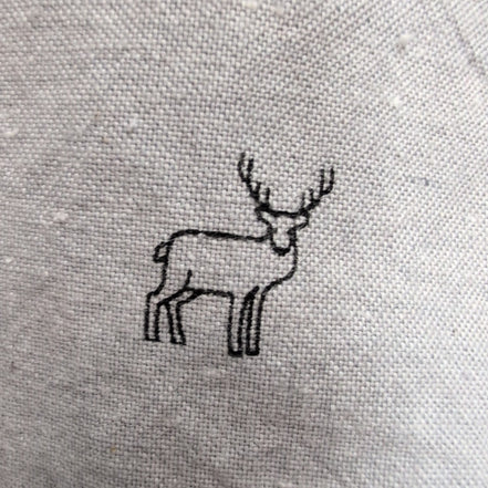 Chemise Mountain Ridge M animaux élan ours renard sapins coton manches longues