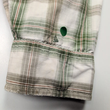 Chemise Patagonia S M Western Vert Carreaux Coton 2 Poches manches longues