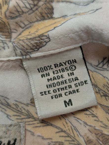 Chemise hawaïenne Batik Bay manches courtes taille M