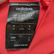 Veste Adidas Rose Femme Taille XS / 14-15 ans Sportswear Training Zippée - BEG