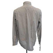 Chemise Ralph Lauren Taille L Carreaux Noir Blanc 100% Coton Logo Noir