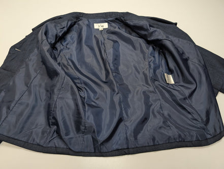 Veste Blazer Le SUIT Femme Bleu Marine 100% Polyester Taille L