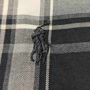 CHEMISE Ralph Lauren homme XXL TBE FLANELLE Noir Blanc défaut 🌑