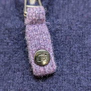 Pull Gant 100% Laine d'Agneau Col Zippé Coudières Femme M
