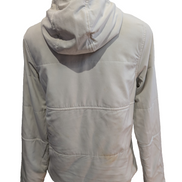 Veste The North Face Matelassée Blanc Cassé Femme Capuche - Taille S