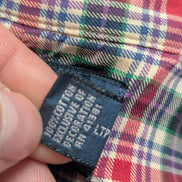 CHEMISE Ralph Lauren homme XL Classic Tartan ROUGE VERT Noël 🎄