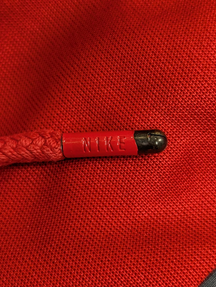 Veste à capuche Nike Hoodie Rouge Taille M Homme Sportswear Zippée