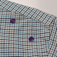 Chemise Ralph Lauren Custom Fit L Turquoise Noir Oxford Logo Bleu Marine