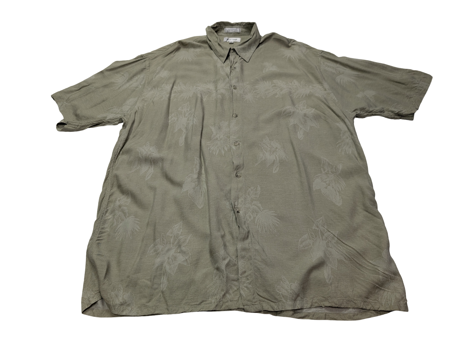 Chemise hawaïenne Pierre Cardin manches courtes taille XL