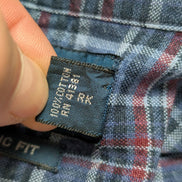 CHEMISE Ralph Lauren homme S Classic Flannel BLEU ROUGE hiver ❄️