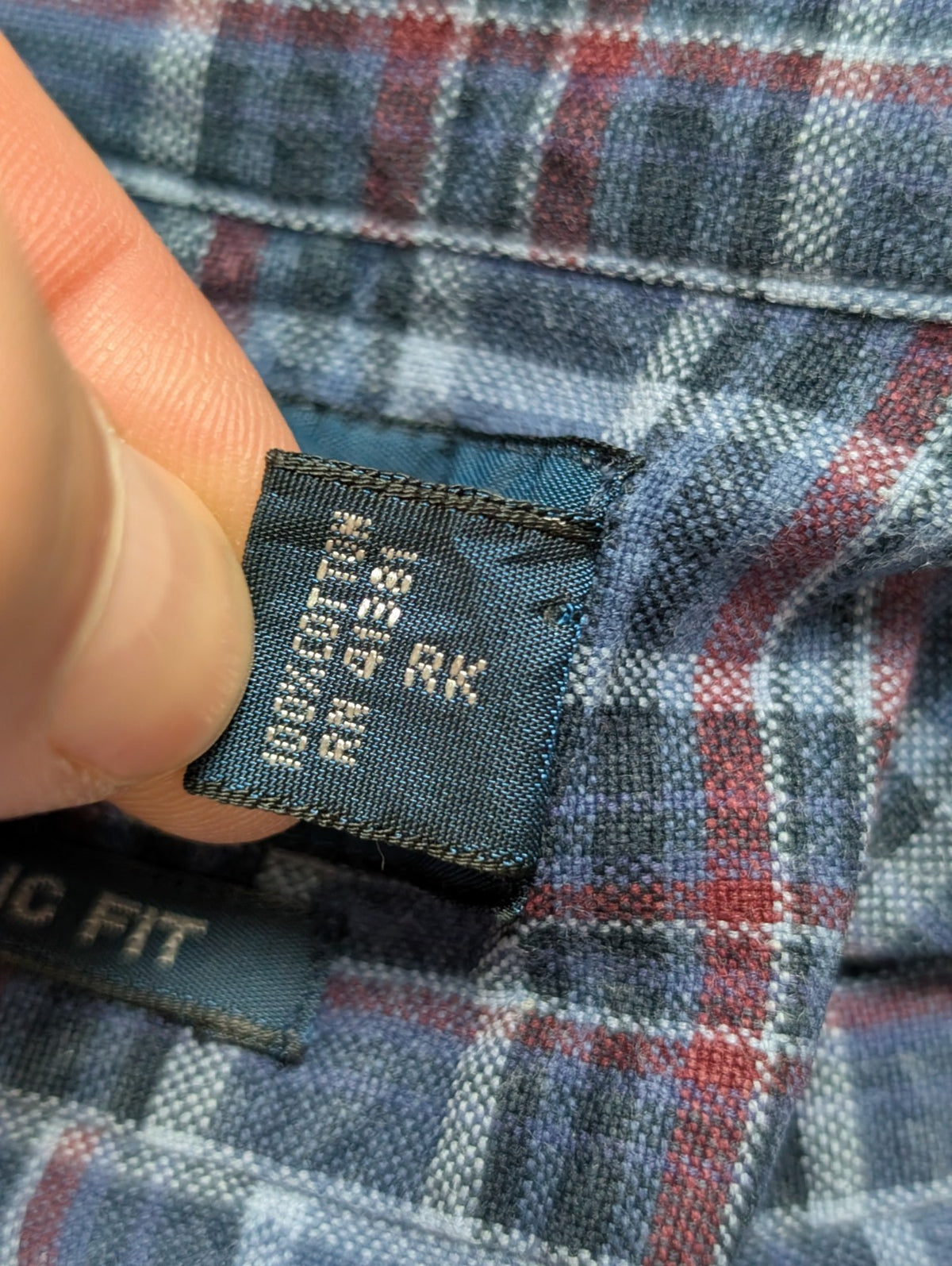 CHEMISE Ralph Lauren homme S Classic Flannel BLEU ROUGE hiver ❄️