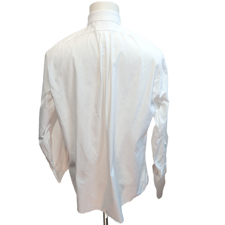 Chemise Brooks Brothers Taille L Blanche 100% Coton Made in Malaysia Vintage