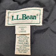 Manteau L.L.Bean Femme L Imperméable POLARTEC Thinsulate™ Hiver Noir