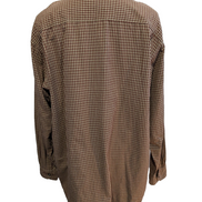 CHEMISE COLUMBIA Sportswear Carreaux Bordeaux XXL 2TG Homme 100% Coton ML