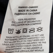 Veste à capuche Nike Noir Jaune Fluo Rouge Taille S/M (Mesures réelles)