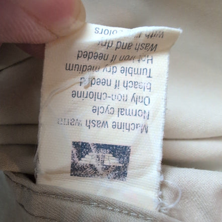 Chemise Manches Courtes Dockers Khakiware 100% Coton Beige 1 poche Taille L