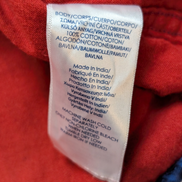 🌲 CHEMISE DOUBLÉE CHAPS XL (TG) CARREAUX ROUGE BLEU MARINE