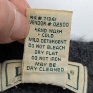 Pull L.L. BEAN 100% Laine NEW ZEALAND Made In SCOTLAND Vintage Taille M Gris