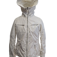 NAPAPIJRI Doudoune Veste Matelassée Blanche L Capuche Geographical | 318BSR