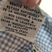 Chemise Polo Ralph Lauren Classic Fit XL Bleu Carreaux Manches Longues