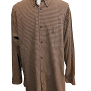 CHEMISE COLUMBIA Sportswear Carreaux Bordeaux XXL 2TG Homme 100% Coton ML