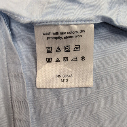 Chemise Lauren Ralph Lauren XL Bleu Rayures Regular Fit Performance Stretch