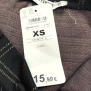 Mini Jupe Femme XS Terranova Noire Stretch Neuve avec Étiquette