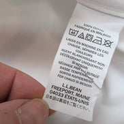 Chemise L.L. BEAN Homme XXL Blanche Manches Longues Coton Premium
