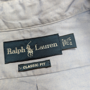 Chemise Ralph Lauren XL XXL Bleu Clair Classic Fit Shirt Button Down